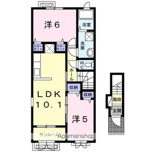 エターナル・シャイン【2階】の間取り