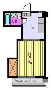 メゾン北斗【1階】の間取り