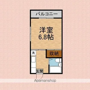 アップルパイ【2階】の間取り