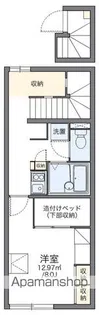 レオパレス郡山並木1【204号室】の間取り