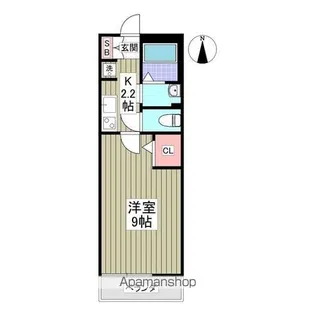ECLAS【1階】の間取り
