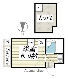 ジュネパレス柏第02【1階】の間取り