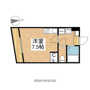 葵ビル【6階】の間取り