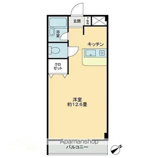 ビブラン宇多津【303号室】の間取り