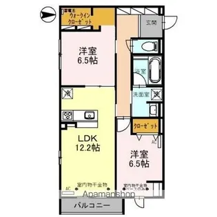 CIEL’DAGE(シエルデイジ)【3階】の間取り
