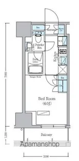 アーバネックス旗の台【9階】の間取り