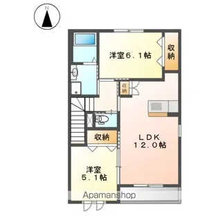 アルヴォーレ【2階】の間取り