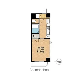 愛知県名古屋市中区千代田5丁目【マンション】の間取り