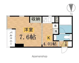 WILLDO八王子【304号室】の間取り