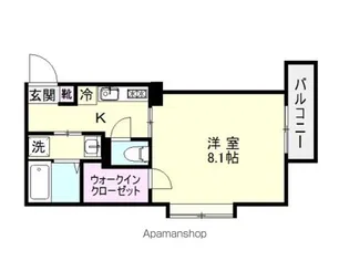 U.TOPOS【1階】の間取り