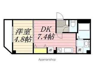 シトラスユノス京葉蘇我【3階】の間取り