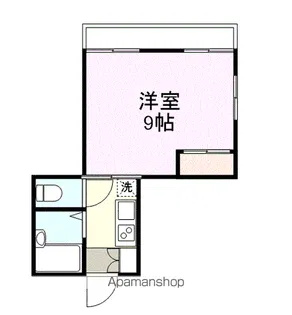 アンフィニ【201号室】の間取り