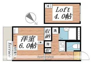 ハイツ南国分寺台【1階】の間取り