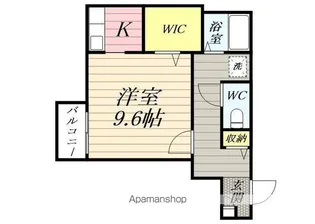 メゾンデミーセⅡ【1階】の間取り