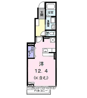 ユピテル【1階】の間取り