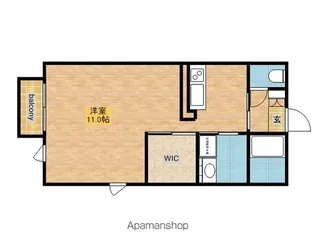 パストラルF【2階】の間取り