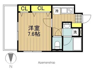 NOBLE HEIM todakoen【1階】の間取り