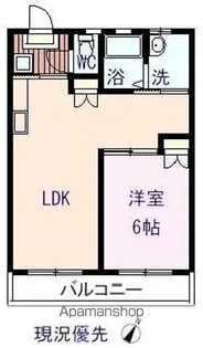 コーポ松浦【103号室】の間取り