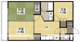 ルーエンハイム【1階】の間取り