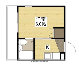 ヴィラ海田【4階】の間取り