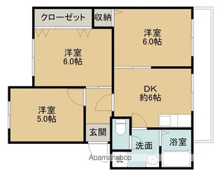 コンパートメントN【105号室】の間取り