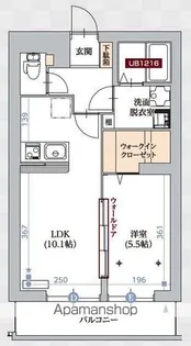 東京都日野市万願寺3丁目【マンション】の間取り