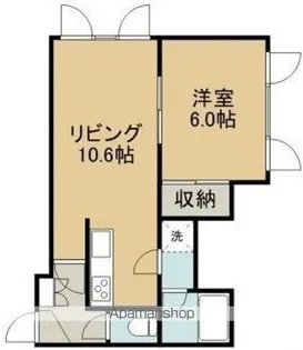 メゾンアトリエ【206号室】の間取り