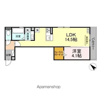 サンパティーク三方原【3階】の間取り