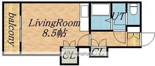 メープル北円山【6階】の間取り