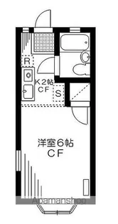 グリーンコート新高円寺【1階】の間取り