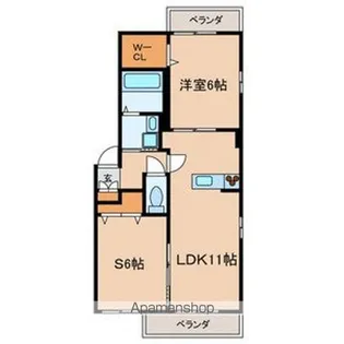 アルム八千代台【3階】の間取り