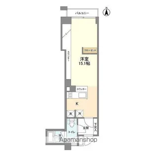 バウムプラッツ【4階】の間取り