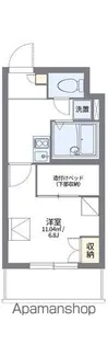 レオパレス本駒込【3階】の間取り