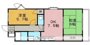 ハイツエクセル【3階】の間取り