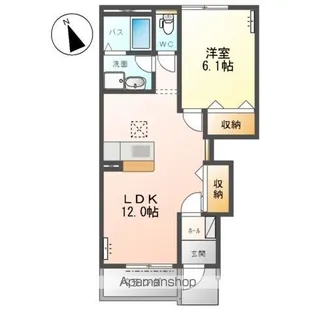 ネオ・リッツA棟【1階】の間取り