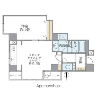 ノースウエストヒル【7階】の間取り