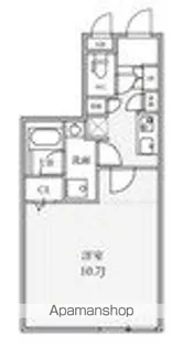 THE PALMS大島【2階】の間取り