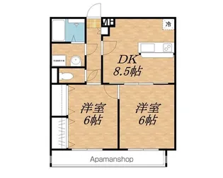 セレクトⅢ【4階】の間取り