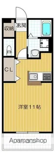 クレール豊里【303号室号室】の間取り