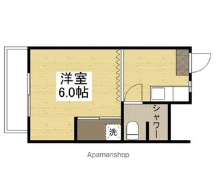 ホワイトメゾン学南1棟【1階】の間取り
