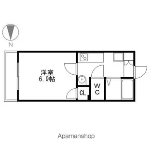 ヒルズ・フドー【2階】の間取り
