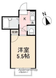 シャンボール峰山【2階】の間取り