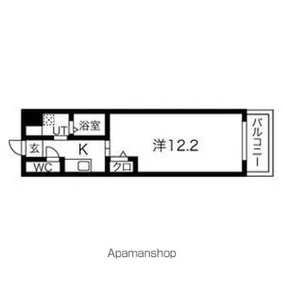 ボアタマリス【2階】の間取り