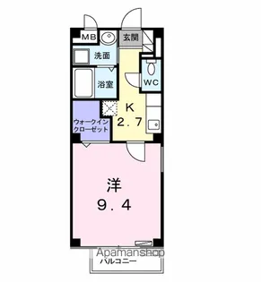 グランツ【1階】の間取り