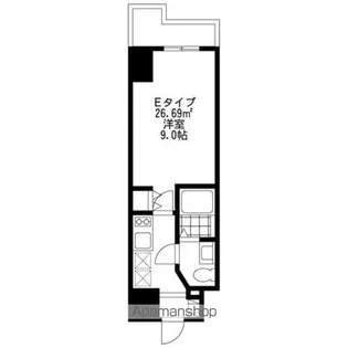SIDE ONE【5階】の間取り