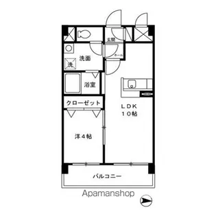 福岡県糟屋郡粕屋町原町2丁目【マンション】の間取り