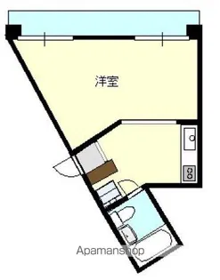 京急西広島マンション【5階】の間取り