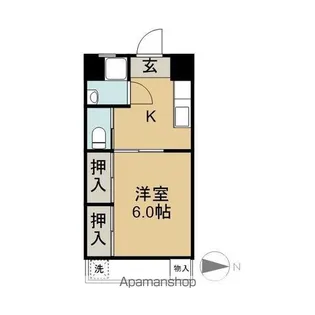 土岐ステーションビル【5-1号室】の間取り