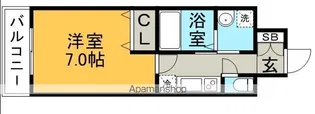 リファレンス下呉服町【2階】の間取り