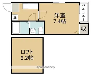 エーデルワイスⅣ【2階】の間取り